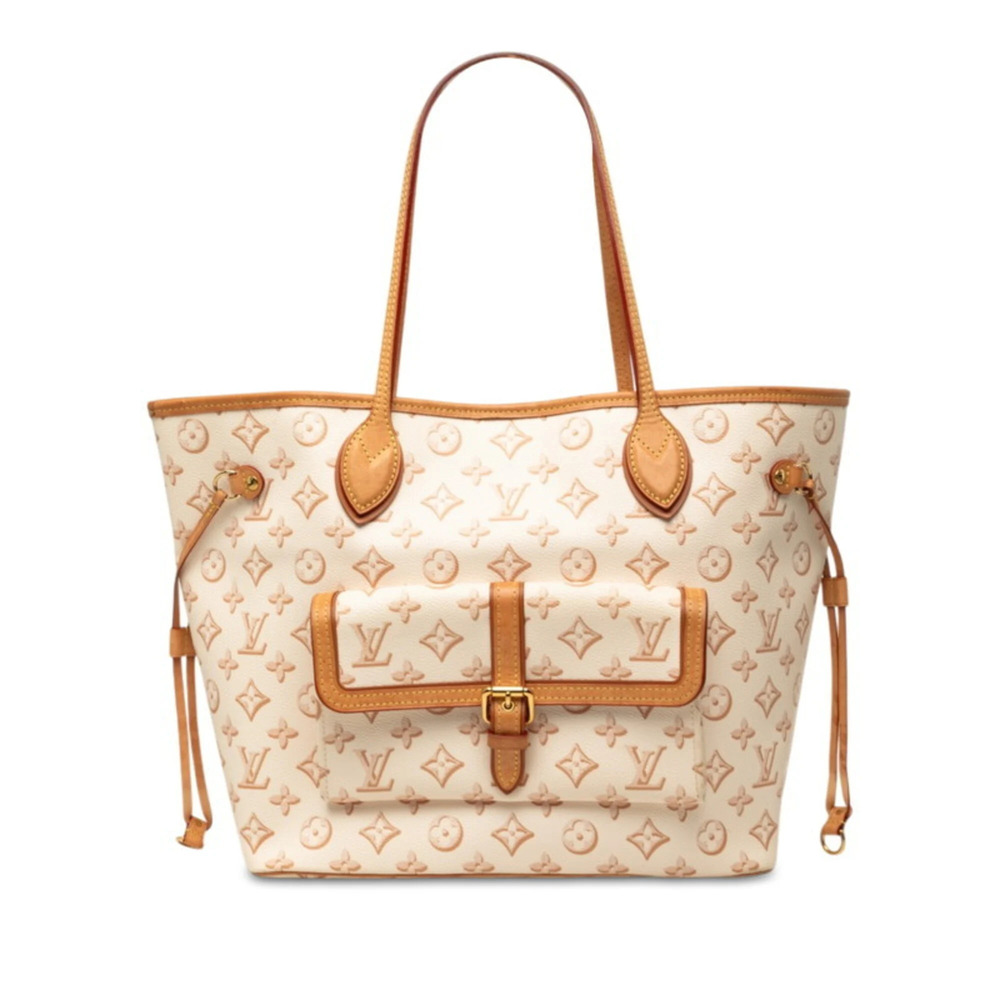 Louis Vuitton Monogram Fall for You Neverfull MM Tote Bag Shoulder M20921 Bei...